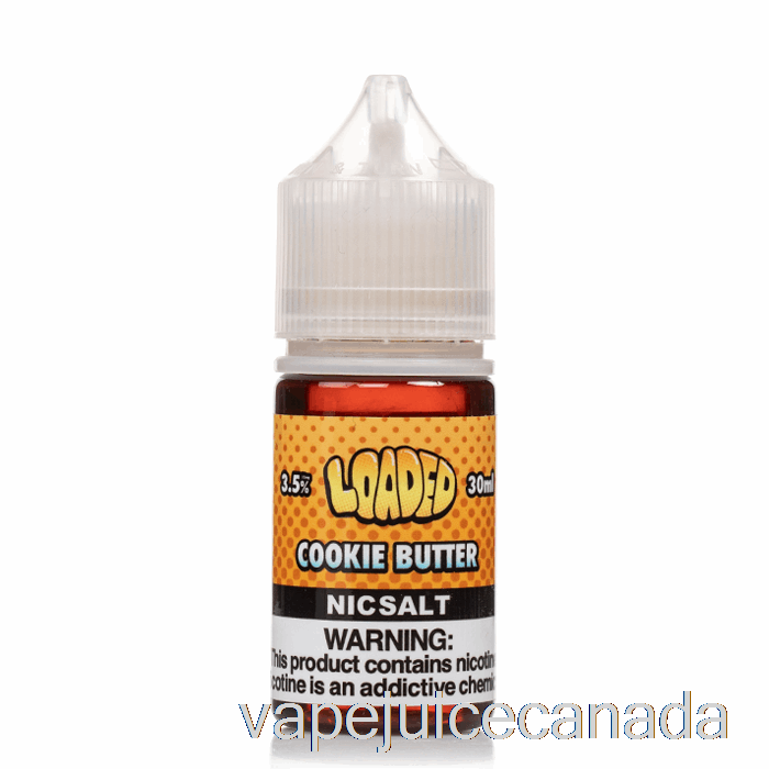 Vape Canada COOKIE BUTTER - Loaded SALTS - Ruthless Vapors - 30mL 20mg